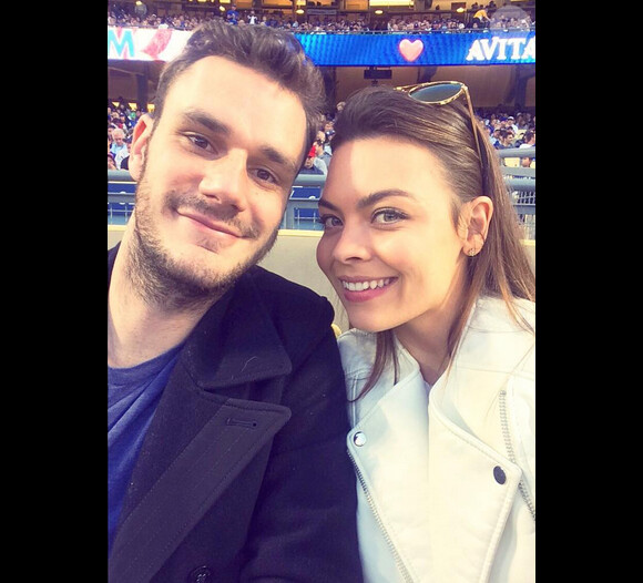 Scarlett Byrne et son fiancé Cooper Hefner / aout 2015