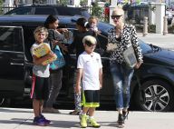 Gwen Stefani en plein divorce : 1re sortie, sans alliance mais avec les enfants