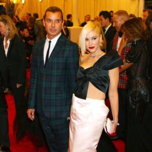 Gavin Rossdale, Gwen Stefani - Soiree "'Punk: Chaos to Couture' Costume Institute Benefit Met Gala" a New York le 6 mai 2013. 