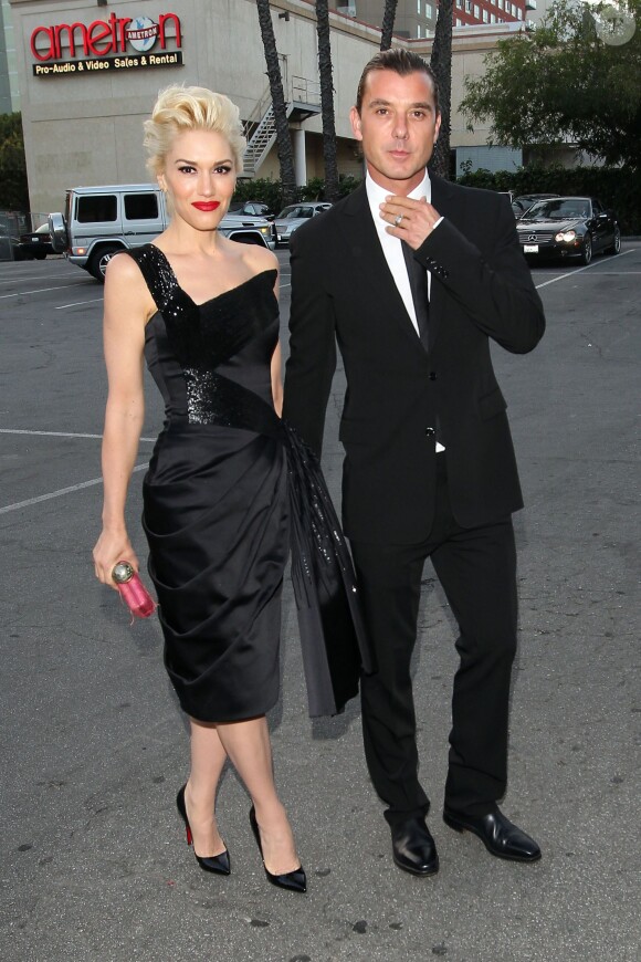 Gwen Stefani et Gavin Rossdale lors du gala Heart Foundation à Hollywood Palladium le 11 mai 2012