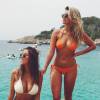 Natasha Oakley et Devin Brugman : Les BFF en vacances à Ibiza