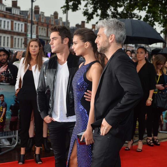 Max Joseph, Emily Ratajkowski, Zac Efron - Avant-première du film "We Are Your Friends" à Londres, le 11 août 2015.