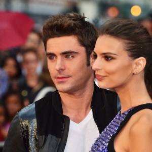 Zac Efron, Emily Ratajkowski à l'avant-première du film "We Are Your Friends" à Londres, le 11 août 2015.