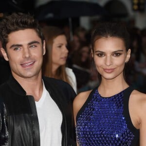 Zac Efron, Emily Ratajkowski à l'avant-première du film "We Are Your Friends" à Londres, le 11 août 2015.