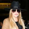 Khloe Kardashian arrive à l'aéroport de LAX à Los Angeles pour prendre l'avion, le 27 juillet 2015