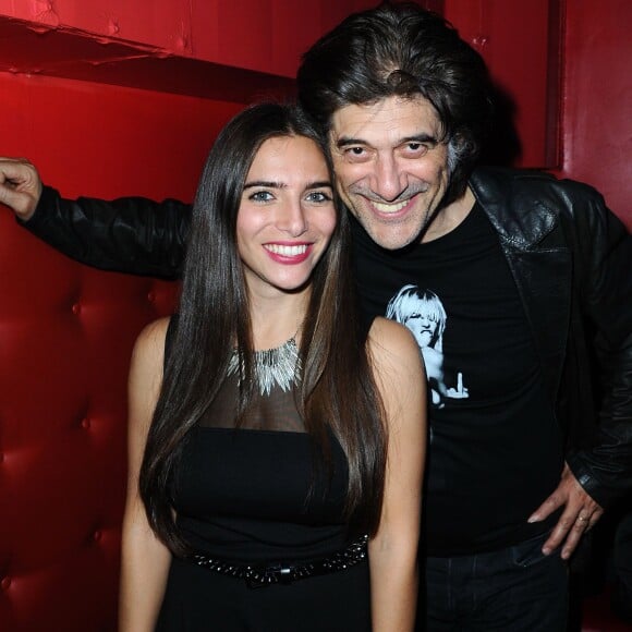 Georges Corraface et sa fille Zoe au Gibus, le 26 novembre 2013 à Paris