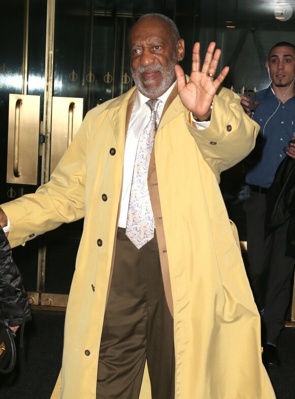 Bill Cosby à la sortie du "The Today Show" le 5 mai 2014 à New York
