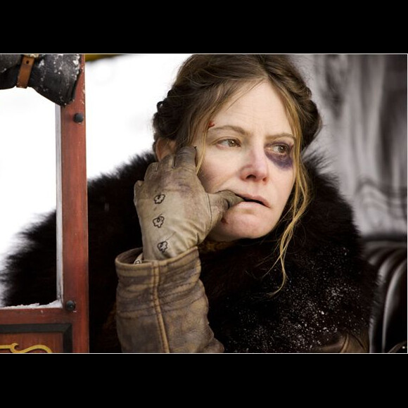 Jennifer Jason Leigh dans The Hateful Eight.