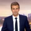 Jean-Baptiste Marteau, à la tête du Journal de 20h de France 2, le week-end du 15 août 2015.