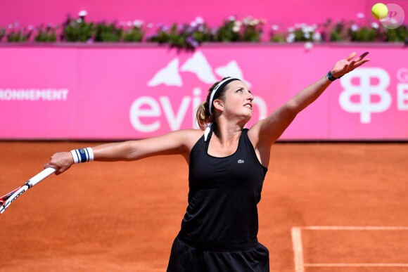 Timea Bacsinszky lors de l'Open GDF Suez de Cagnes-sur-Mer, le 5 mai 2014