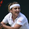 La tenniswoman Timea Bacsinszky à Wimbledon le 6 juillet 2015. 