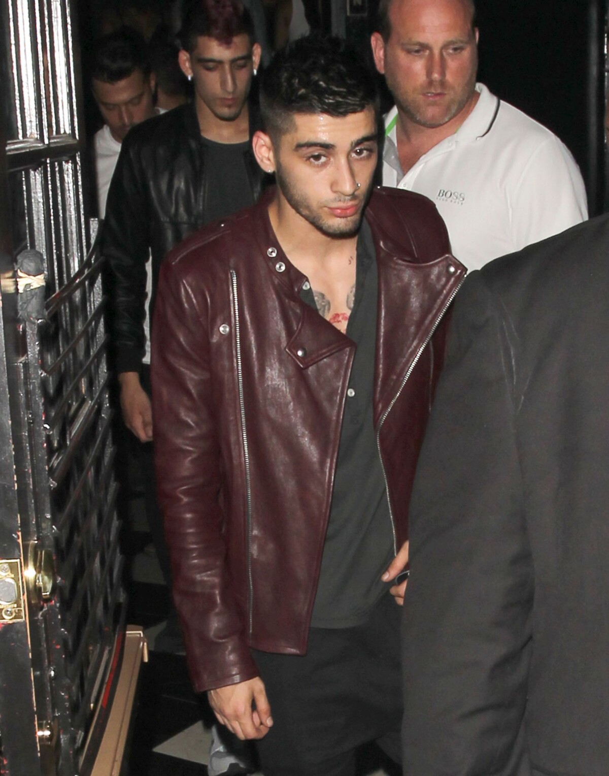 Photo : L 'ancien Membre Du Groupe One Direction Zayn Malik Sort Du ...