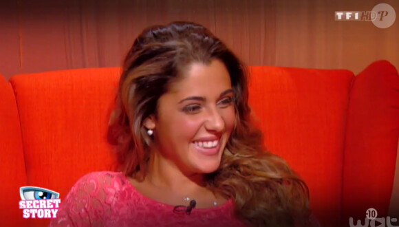 Coralie et Nicolas défendent "Nous sommes les sujets d'une expérience amoureuse inédite", dans Secret Story 9, sur TF1, le vendredi 21 aout 2015