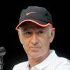 John McEnroe - Les plus grands joueurs de tennis mondiaux ont fait une démonstration au "Nike's NYC Street Tennis" à New York le 24 août 2015