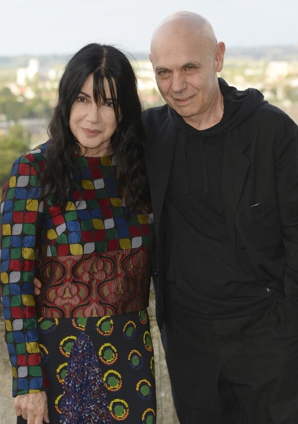 Carole Laure et son mari Lewis Furey - Le jury de la 8e édition du Festival du film francophone d'Angoulême le 25 août 2015