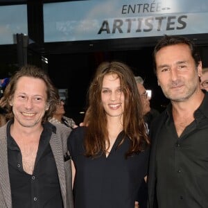 Mathieu Amalric, Marine Vacth et Gilles Lellouche - Avant-première du film "Belles Familles" lors de l'ouverture de la 8e édition du Festival du film francophone d'Angoulême le 25 août 2015