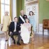 Photo officielle du baptême de la princesse Leonore de Suède, le 8 juin 2014. La princesse Madeleine de Suède, son mari Christopher O'Neill et leurs enfants la princesse Leonore et le prince Nicolas, se sont installés à Londres en août 2015. Le baptême du petit dernier aura lieu le 11 octobre.