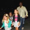 Seal et Erica Packer   - Arrivée des people au concert de Taylor Swift au Staples Center à Los Angeles le 24 août 2015