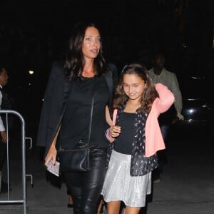 Seal et Erica Packer - Arrivée des people au concert de Taylor Swift au Staples Center à Los Angeles le 24 août 2015