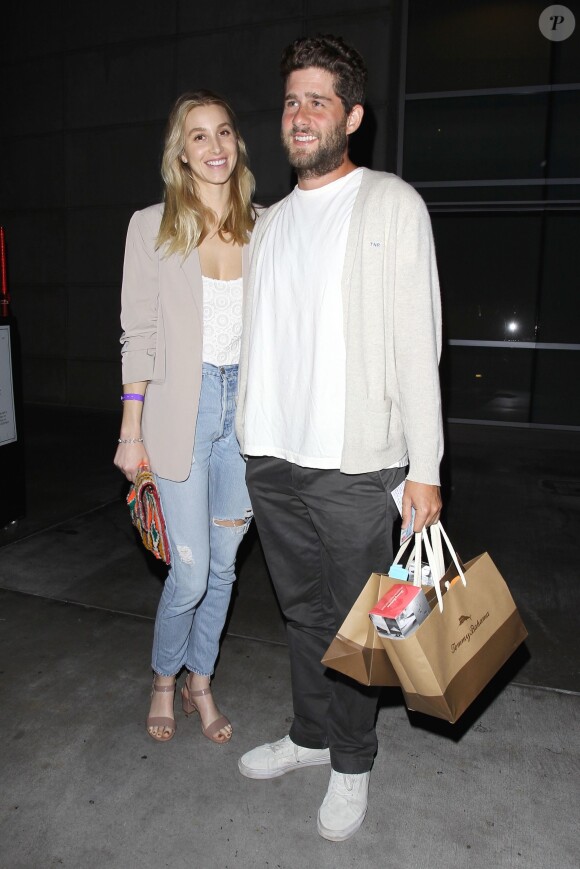 Whitney Port et Tim Rosenman   - Arrivée des people au concert de Taylor Swift au Staples Center à Los Angeles le 24 août 2015