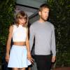 Taylor Swift et Calvin Harris sont allés déjeuner au Giorgio Baldi à Santa Monica, Los Angeles, le 11 août 2014