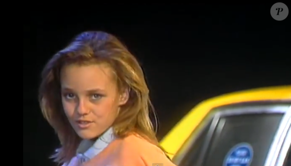 Vanessa Paradis dans le clip de "Joe le taxi".