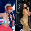 Miley Cyrus et Nicki Minaj - Soirée des MTV Video Music Award,s à Los Angeles, le 30 août 2015