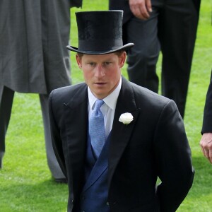 Le prince Harry - La famille Royale d'Angleterre au Royal Ascot 2015 le 16 juin 2015.  Prince Harry, Prince Edward & Sophie Countess Of Wessex walk around the Parade Ring At Royal Ascot. 16 June 2015.16/06/2015 - Ascot