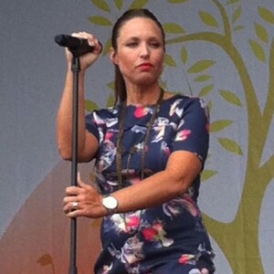 Natasha St-Pier en concert en Belgique le 8 août 2015 (photo de fan sur Twitter).