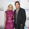 Carrie Underwood, Mike Fisher - Ceremonie annuelle des 40eme "American Music Awards" a Los Angeles. 