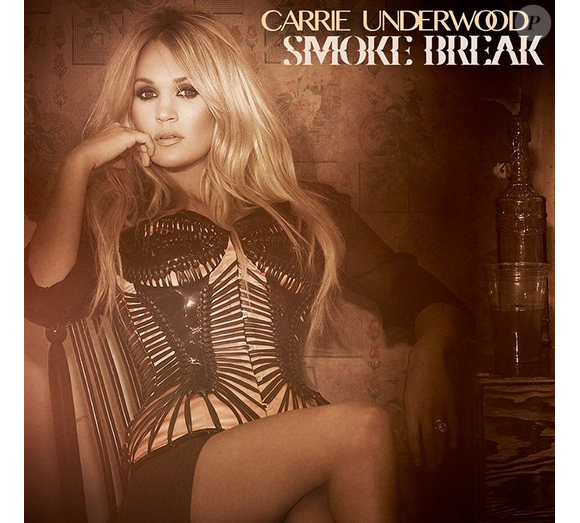 Smoke Break, le nouveau single de Carrie Underwood / photo postée sur le compte Instagram de la chanteuse au mois d'août 2015.