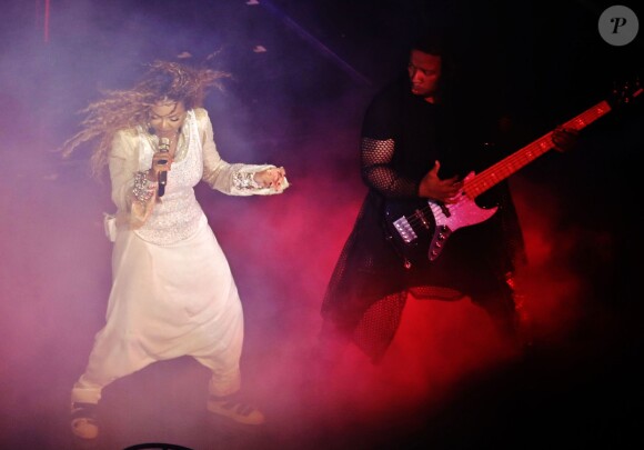 Janet Jackson fait son retour sur scène à Vancouver après environ cinq d'absence à Vancouver le 31 août 2015.