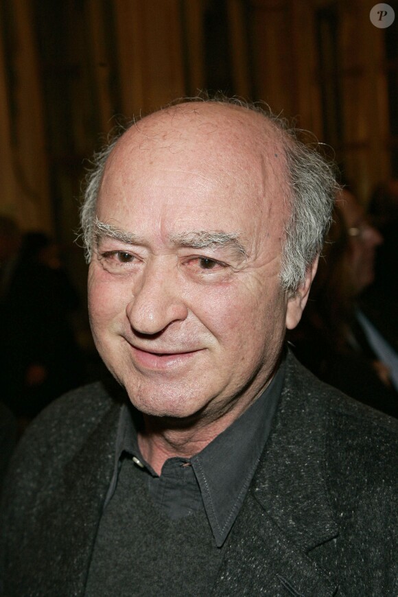 Georges Wolinski au ministère de la Culture à Paris,le 15 mars 2005