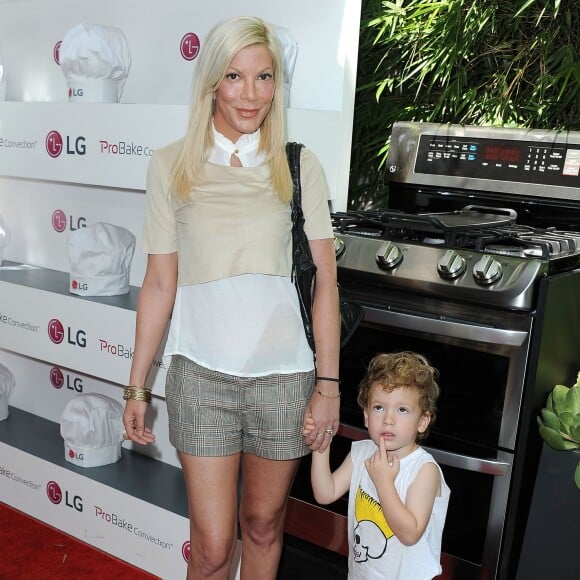 Tori Spelling pour le LG Fam-to-Table Series: ProBake Edition Event le 22 août 2015