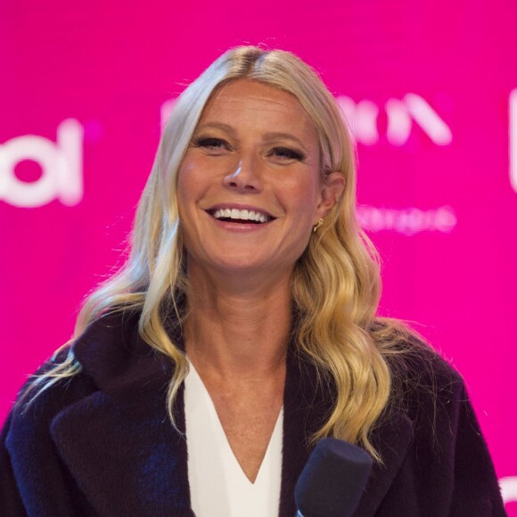 Gwyneth Paltrow en conférence de presse pour leFall-Winter Fashion Fest 2015 à la boutique Liverpool à Mexico le 3 septembre 2015