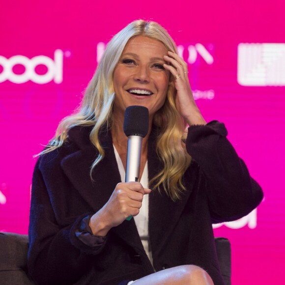 Press Conference with actress Gwyneth Paltrow during the Fall-Winter Fashion Fest 2015 at the Liverpool store in Mexico City, Mexico on September 3, 2015. Photo by Edgar Negrete/Clasos/ABACAPRESS.COM04/09/2015 - Mexico City