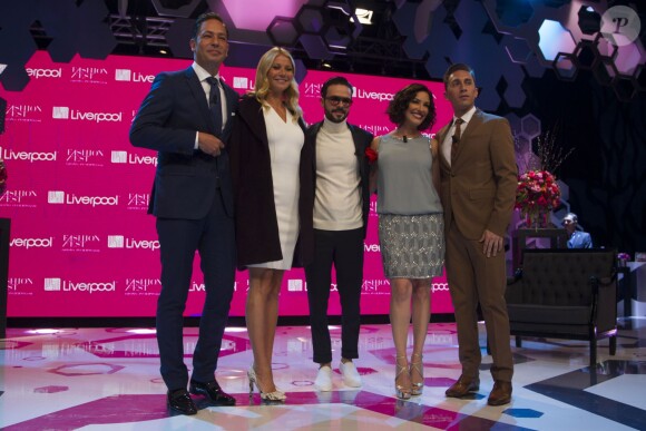 Gwyneth Paltrow en conférence de presse pour leFall-Winter Fashion Fest 2015 à la boutique Liverpool à Mexico le 3 septembre 2015