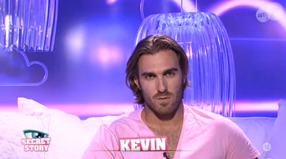 Kevin - Quotidienne de Secret Story 9, diffusée sur NT1, le 4 septembre 2015.