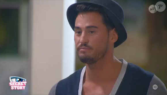 Rémi - Quotidienne de Secret Story 9, diffusée sur NT1, le 4 septembre 2015.