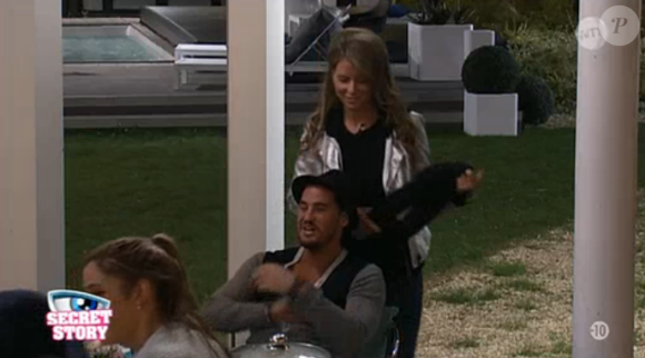 Emilie et Rémi - Quotidienne de Secret Story 9, diffusée sur NT1, le 4 septembre 2015.