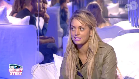 Mélanie - Quotidienne de Secret Story 9, diffusée sur NT1, le 4 septembre 2015.