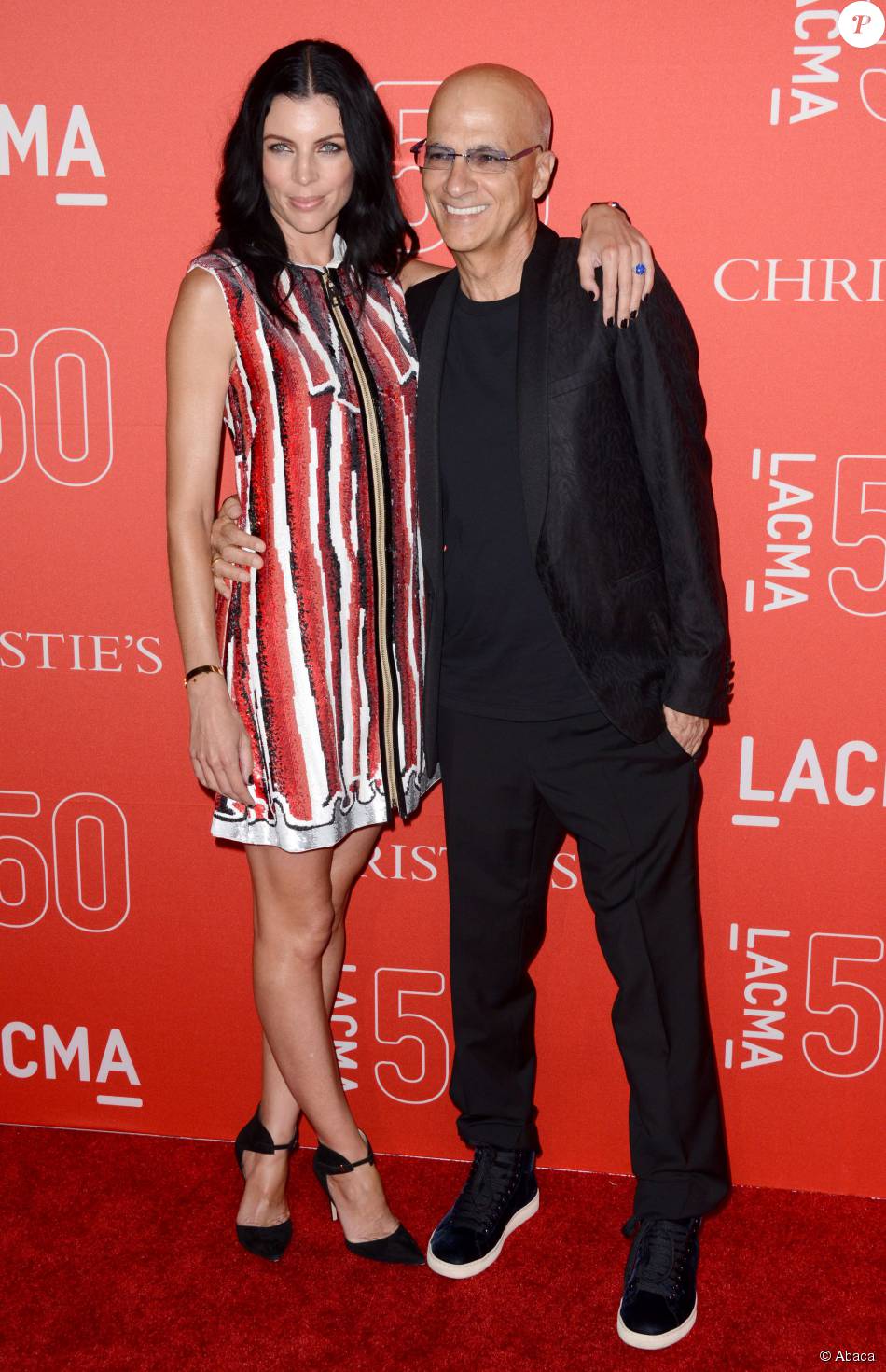 Liberty Ross et Jimmy Lovine lors du 50e LACMA Anniversary Gala à Los