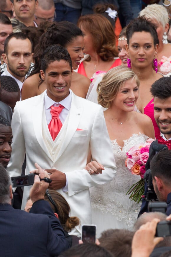 Raphaël Varane s'est marié avec sa compagne Camille Tytgat au Touquet le 20 juin 2015