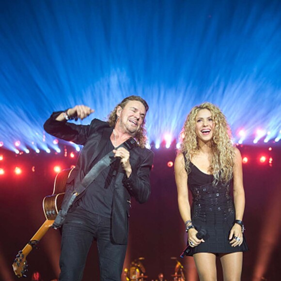 Shakira en concert au Palau Sant Jordi le 6 septembre 2015 à Barcelone