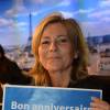 Exclusif - Claire Chazal - Les journalistes et chroniqueurs souhaitent un bon anniversaire à Europe 1 à l'occasion de la journée spéciale des 60 ans de la radio à Paris. Le 4 février 2015.