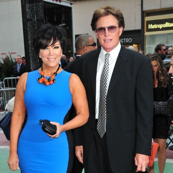 Kris Jenner, Bruce Jenner - Soirée E! Upfront à New York le 30 avril 2012