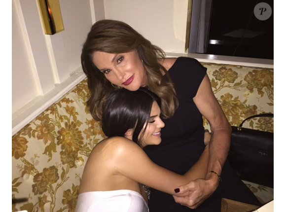 Caitlyn Jenner et sa fille Kendall / photo postée sur Instagram