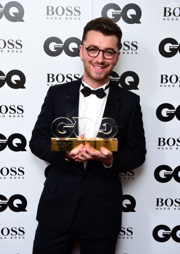 Sam Smith lors de la cérémonie des 2015 GQ Men of the Year Awards à la Royal Opera House de Londres, le 8 septembre 2015
