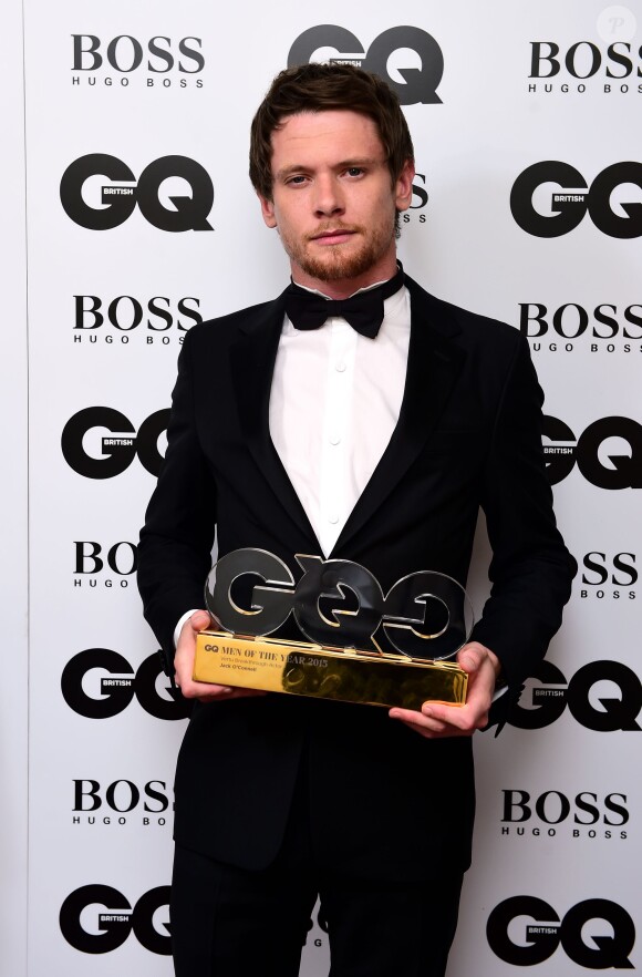 Jack O'Connell lors de la cérémonie des 2015 GQ Men of the Year Awards à la Royal Opera House de Londres, le 8 septembre 2015
