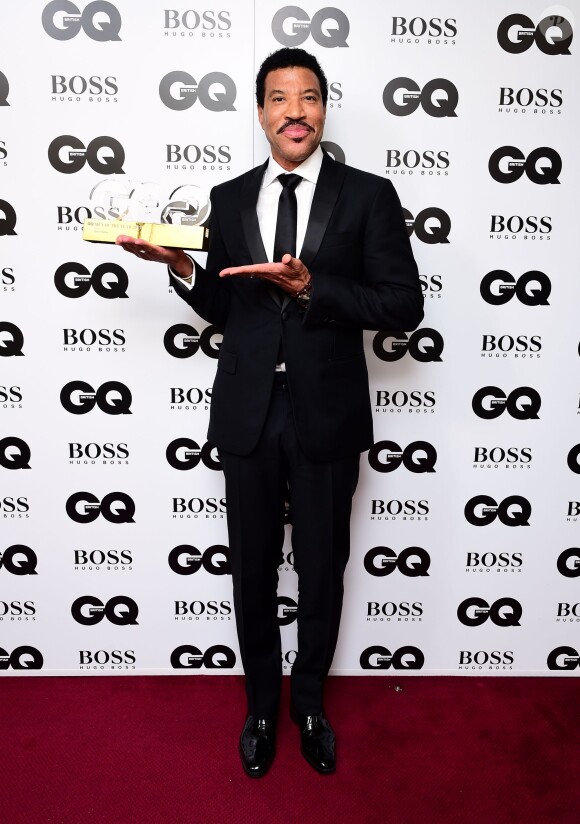 Lionel Richie lors de la cérémonie des 2015 GQ Men of the Year Awards à la Royal Opera House de Londres, le 8 septembre 2015